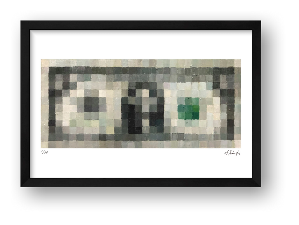 Devaluation - One Dollar  — framed
